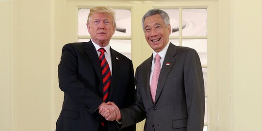 Trump jelang KTT: Suasananya menyenangkan di Singapura