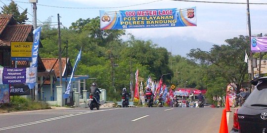 Jalur selatan Kebumen padat pengendara, jalur tengah Wonosobo sepi