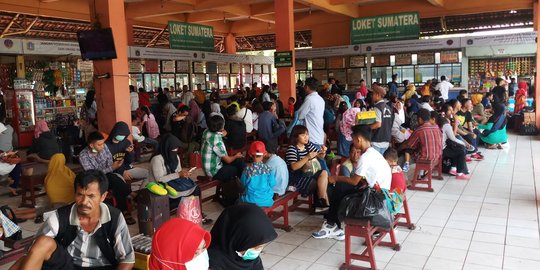 32.428 Pemudik asal Kota Tangerang mudik dengan bus