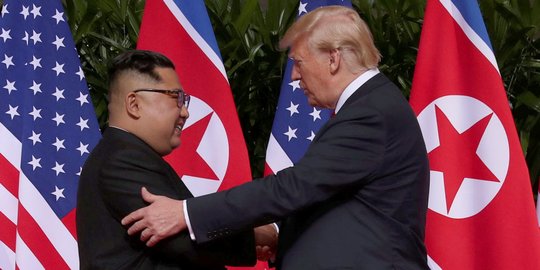 Bayang-bayang keraguan usai pertemuan bersejarah Trump-Kim Jong-un