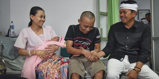 Pemudik asal Ciamis melahirkan di rest area Tol Cipularang-Purwakarta