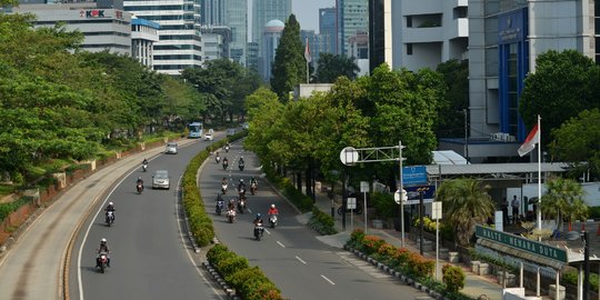 Pemudik tinggalkan Jakarta, kualitas udara ibu kota membaik