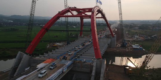 Menteri Basuki telah buka Jembatan Kali Kuto di ruas Tol Batang - Semarang