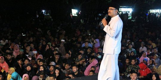 Malam ganjil terakhir Ramadan, Gus Ipul selawatan bersama ribuan warga Magetan