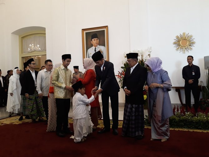 jokowi jk gelar open house di istana bogor