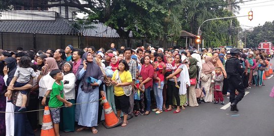 Antusias warga hadiri open house Wapres JK di rumah dinas