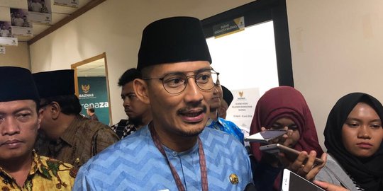 Sandiaga soal buaya di Pondok Dayung: Jangan dibuat sate