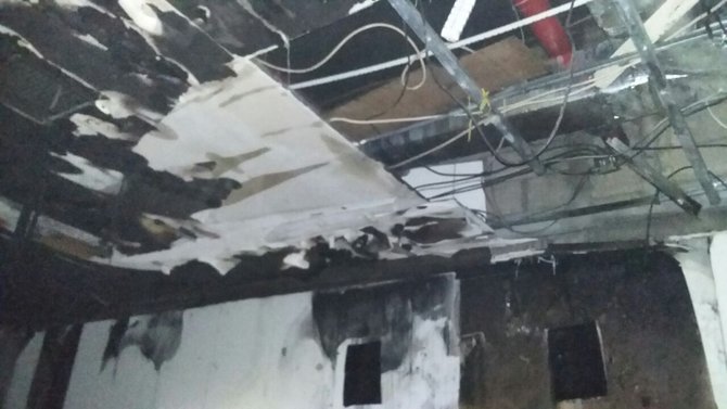 kantor bupati kutai timur terbakar