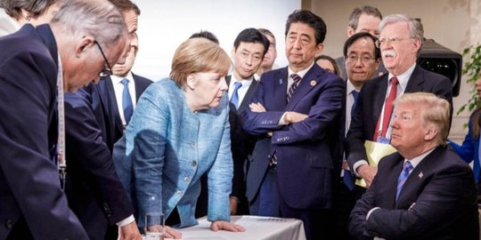 Trump sebut semua kabar tentang dirinya di KTT G7 palsu