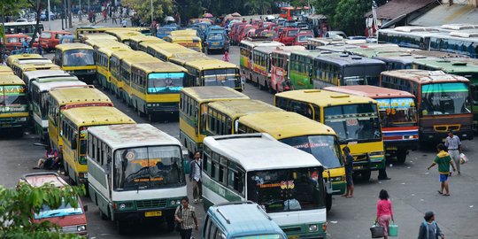 30.900 Pemudik telah kembali lewat Terminal Kampung Rambutan