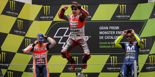 Lorenzo jadi juara di Sirkuit Catalunya