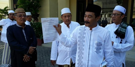 Datangi Polda, Gus Fahrur pertanyakan 'Apa masuk neraka bila tak pilih Khofifah?'