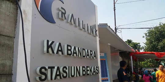 Uji coba kereta bandara dari Bekasi sasar penumpang arus balik