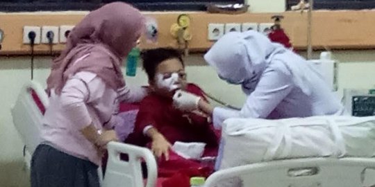 Kronologi pelemparan batu ke bocah 9 tahun di Depok