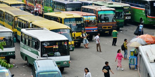 Hingga hari ini, 58.407 pemudik telah kembali lewat Terminal Kampung Rambutan