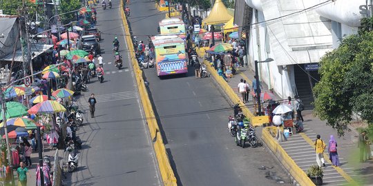 H+4 Lebaran, Jalan Jatibaru masih lengang