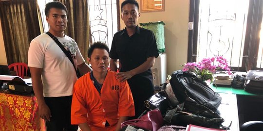 Gasak tas kepala sekolah, bandit di Badung didor polisi