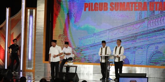 Debat pamungkas Pilgub Sumut, Djarot dan Ijeck saling sindir