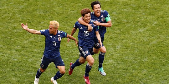 Jepang ukir sejarah usai tumbangkan Kolombia di Piala Dunia 2018
