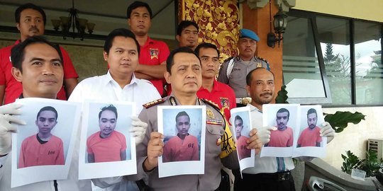 Dihadiahi timah panas, tiga tahanan Polsek Denpasar Barat kabur kembali diringkus