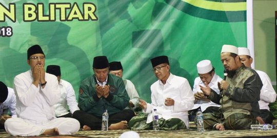 Bersama empat menteri Jokowi, Gus Ipul sapa relawan NU Blitar