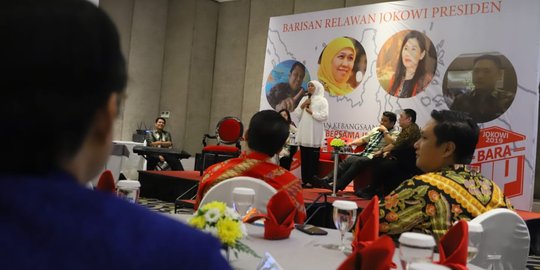 Solidkan barisan, loyalis Jokowi Bara JP & RKIH yakin Khofifah-Emil menang