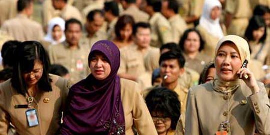 1.081 PNS Pemprov DKI terlambat masuk di hari pertama kerja usai libur Lebaran