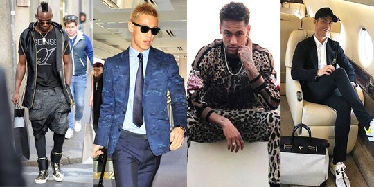 10 Pemain bola termodis, sampai jadi ikon fashion dan model barang branded