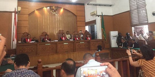 Sidang vonis Aman Abdurrahman dimulai, wartawan diminta hakim tinggalkan ruangan