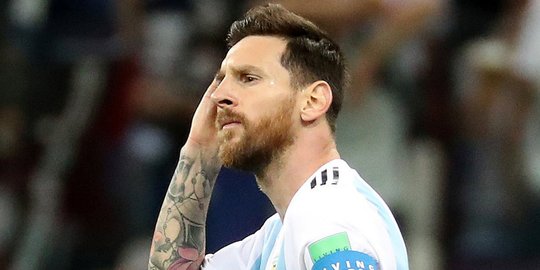 Kelesuan Messi dan rekan setimnya usai dibantai Kroasia