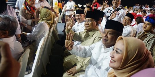 Prabowo hadiri debat terakhir Pilgub Jawa Barat