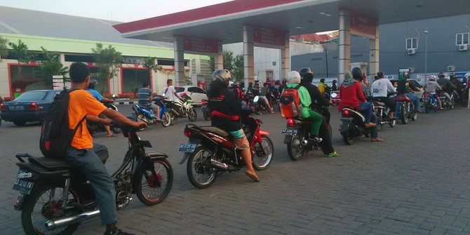 Konsumsi BBM di Jawa Tengah naik empat kali lipat selama libur Lebaran