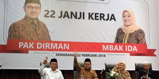 Buka Halalbihalal Gerindra Jateng, Ida sebut Prabowo bapak Presiden 2019