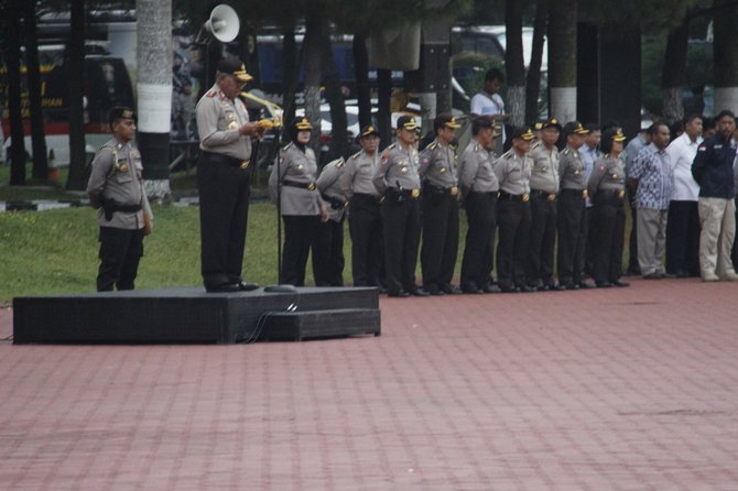 apel pengamanan pilkada di sumut