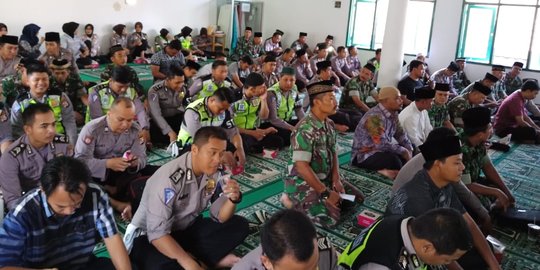 TNI-Polri doa bersama jelang pengamanan Pilkada 2018 Kota Serang