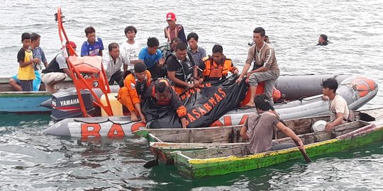 Korban KM Risma Marisi yang hilang di Danau Toba ditemukan meninggal dunia
