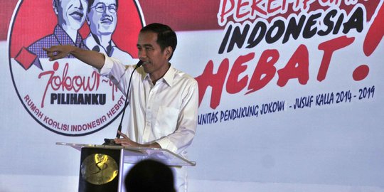 Jokowi diminta tak tunjuk Ketum parpol jadi Cawapres, ini alasannya