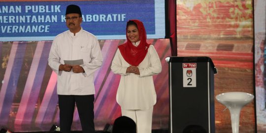 Debat publik, Puti ingin sinkronkan program pemerintah pusat, provinsi & kabupaten