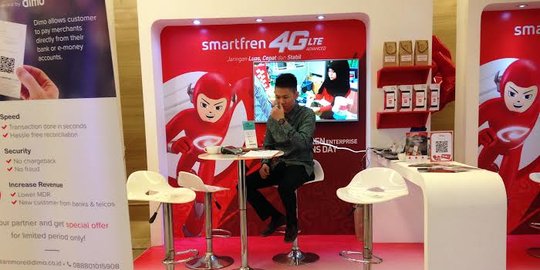 Smartfren catat kenaikan trafik di sepanjang jalur mudik