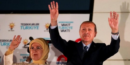Erdogan raih suara mayoritas dalam Pemilu Turki
