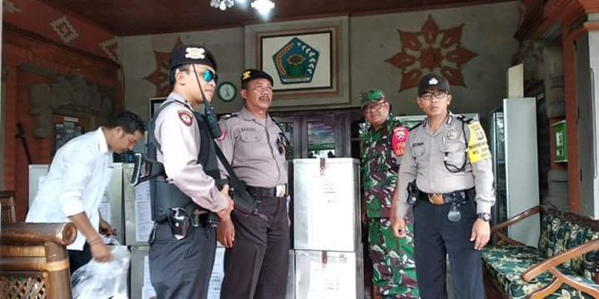 Polisi kawal ketat pendistribusian logistik Pilgub Bali