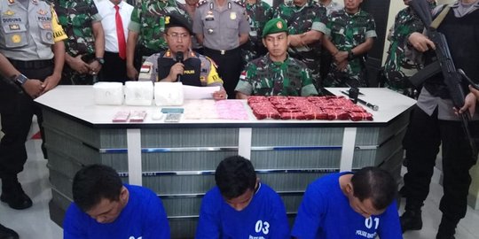 3 Kg sabu & 12 ribu butir ekstasi asal Malaysia gagal diselundupkan ke Entikong