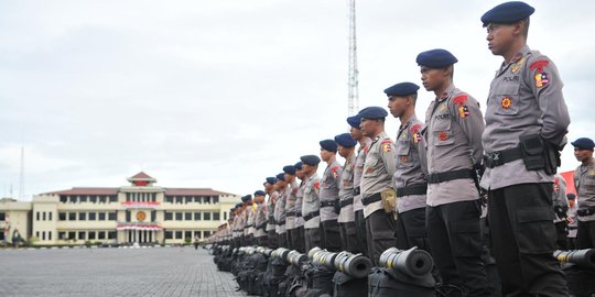 Siaga 1, polisi ancam tembak di tempat buat perusuh Pilkada Bekasi