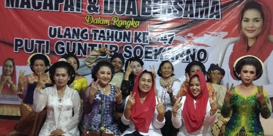 Relawan Rampak Sarinah berikan kado khusus di hari ulang tahun Puti Guntur