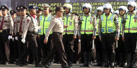 170.000 Personel Polri disebar amankan Pilkada Serentak 2018