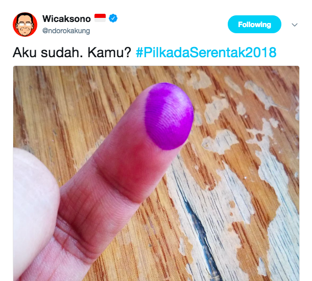 cuitan pilkada 2018