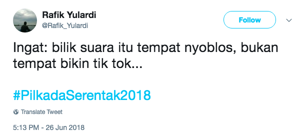 cuitan pilkada 2018