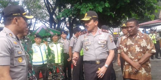 Kapolda Sumbar Irjen Fakhrizal cek TPS 'James Bond' di Padang