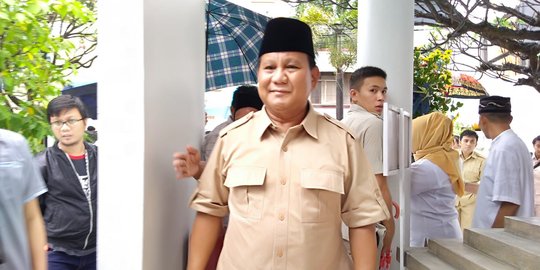 Soal koalisi Pilpres, Prabowo masih negosiasi parpol lain