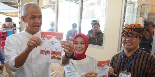 Quick Count Pilgub Jateng: Ganjar Pranowo sementara unggul dari Sudirman Said